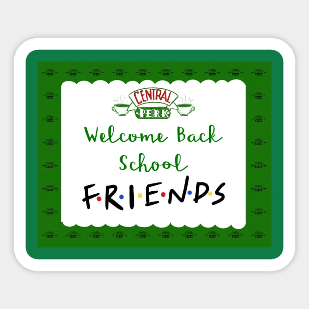 Welcome back students Sticker by @whiskersinlockdown